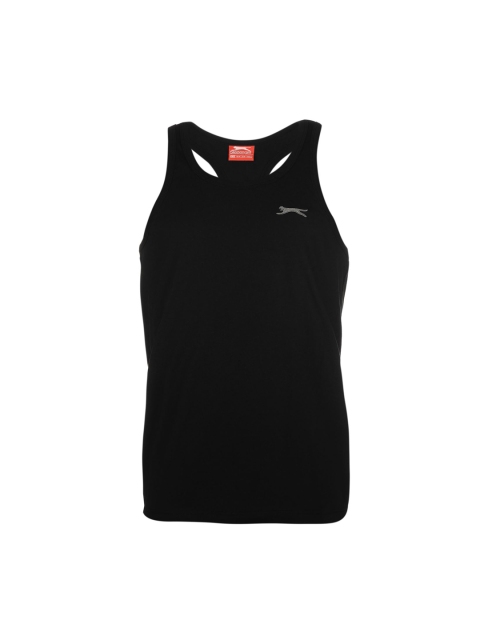 

Slazenger Men Black Solid Innerwear Vest 58224803
