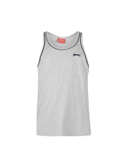 

Slazenger Men Grey Solid Innerwear Vest 58224825