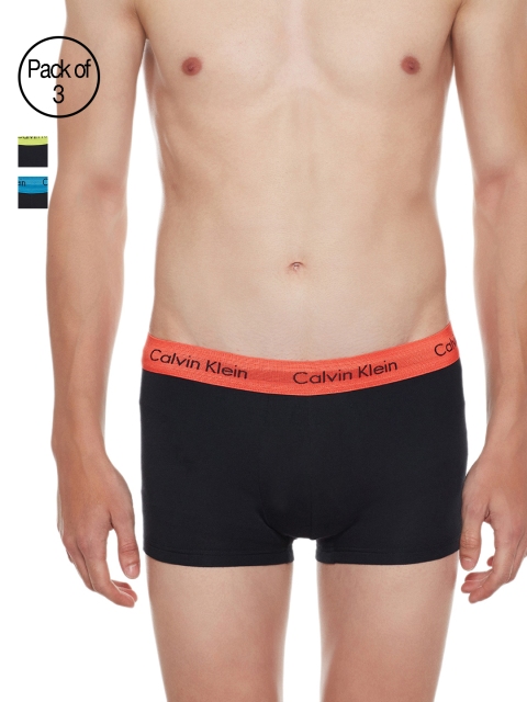 

Calvin Klein Underwear Pack of 3 Trunks U2664VBO, Black