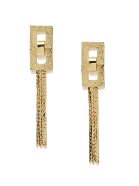 

Ayesha Gold-Toned Contemporary Drop Earrings