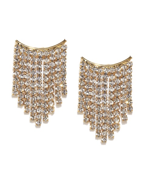 

Ayesha Gold-Toned Contemporary Drop Earrings