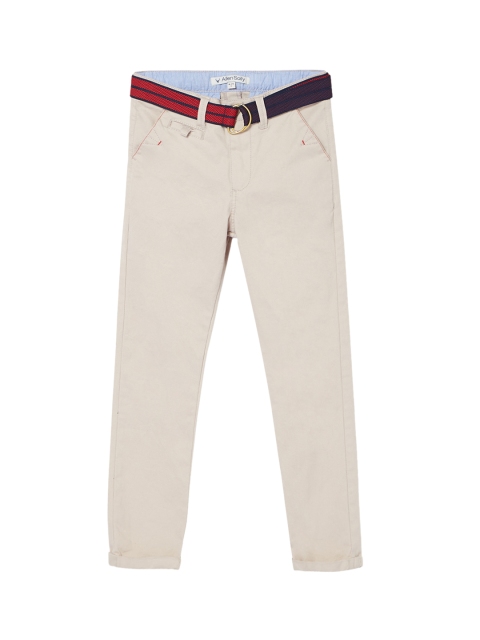 

Allen Solly Junior Boys Beige Regular Fit Solid Chinos