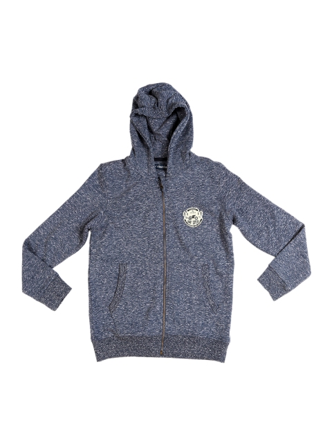 

Allen Solly Junior Boys Grey Self Design Hooded Sweatshirt