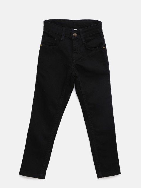 

Flying Machine Boys Black Skinny Fit Mid-Rise Clean Look Stretchable Jeans