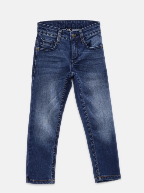 

Flying Machine Boys Blue Slim Fit Mid-Rise Clean Look Stretchable Jeans