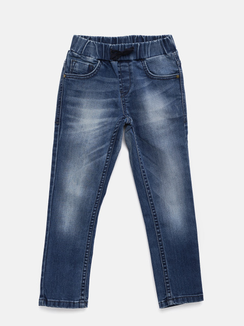 

Flying Machine Boys Blue Slim Fit Mid-Rise Clean Look Stretchable Jeans