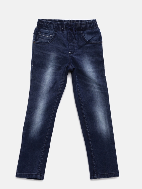 

Flying Machine Boys Blue Slim Fit Mid-Rise Clean Look Stretchable Jeans