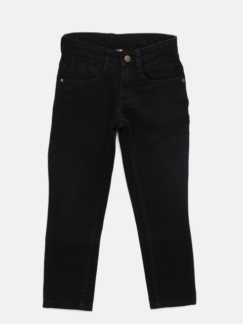 

Flying Machine Boys Black Slim Fit Mid-Rise Clean Look Jeans