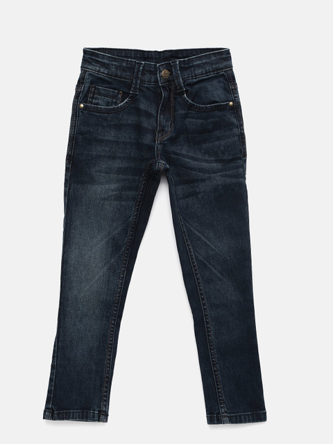 

Flying Machine Boys Blue Slim Fit Mid-Rise Clean Look Jeans