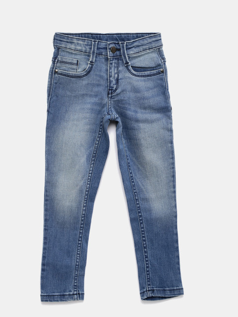 

Flying Machine Boys Blue Slim Fit Mid-Rise Clean Look Jeans
