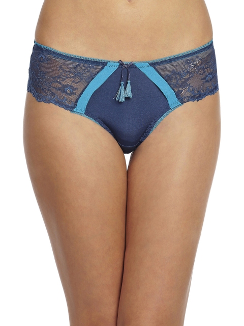 

Soie Women Blue Hipster Briefs FP-1521