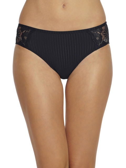 

Soie Women Black Hipster Briefs FP-1524