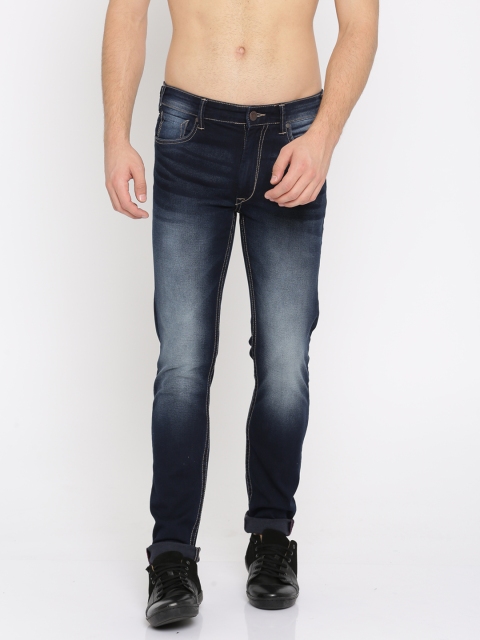 

Moda Rapido Men Blue Slim Fit Mid-Rise Clean Look Stretchable Jeans