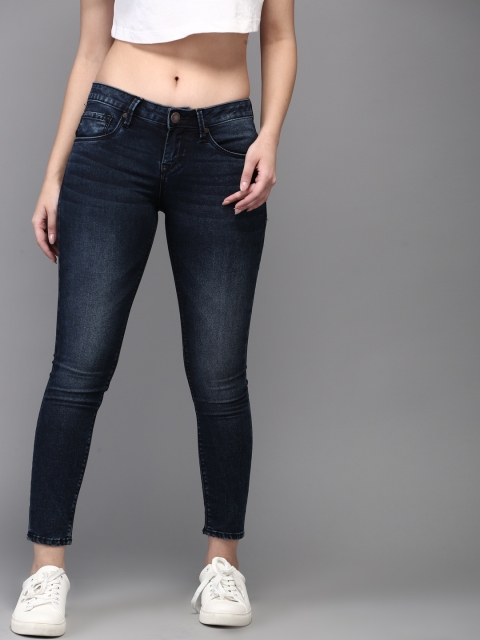

Moda Rapido Women Blue Skinny Fit Mid-Rise Clean Look Stretchable Jeans