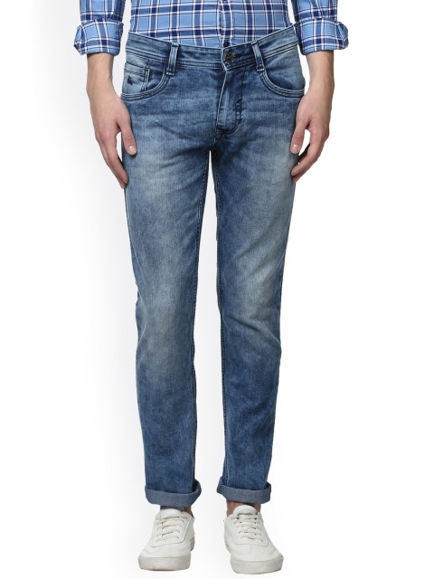 

Parx Men Blue Slim Fit Mid-Rise Clean Look Jeans