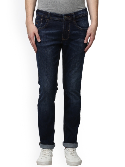 

Parx Men Blue Slim Fit Mid-Rise Clean Look Stretchable Jeans