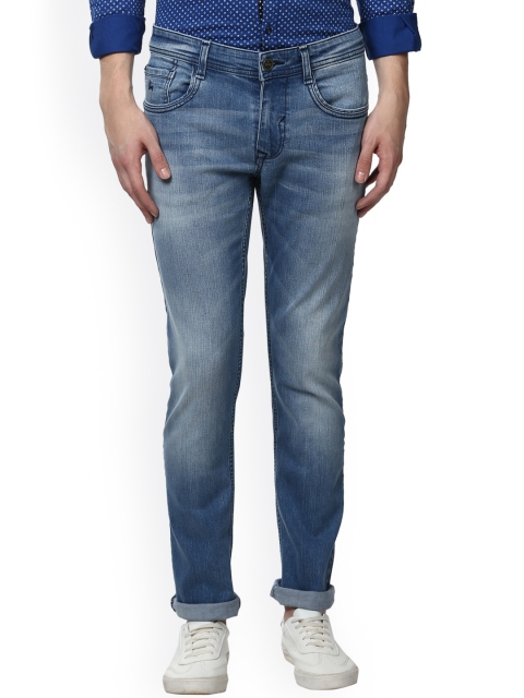 

Parx Men Blue Slim Fit Mid-Rise Clean Look Stretchable Jeans