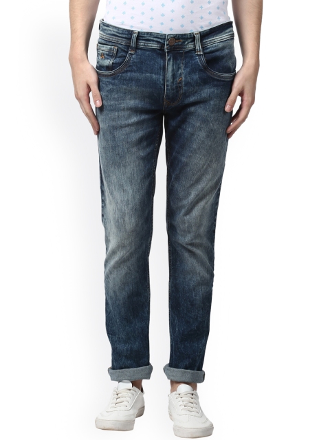

Parx Men Blue Slim Fit Mid-Rise Clean Look Stretchable Jeans