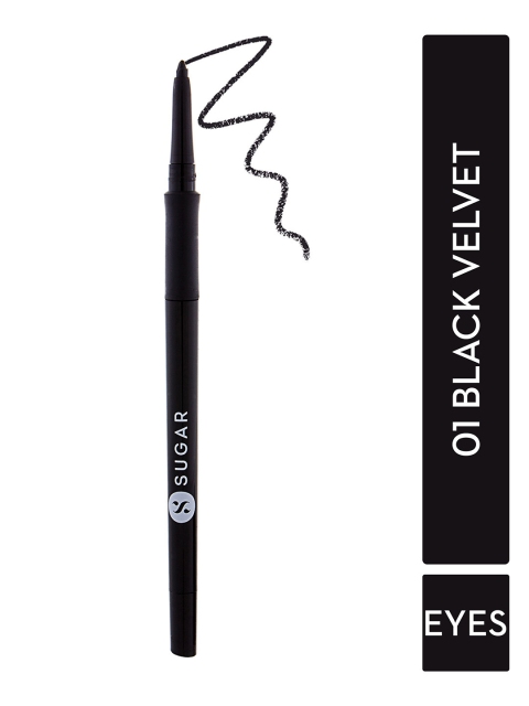 

SUGAR Twist And Shout Fade Proof Black Velvet Kajal 01(Black) worth 399