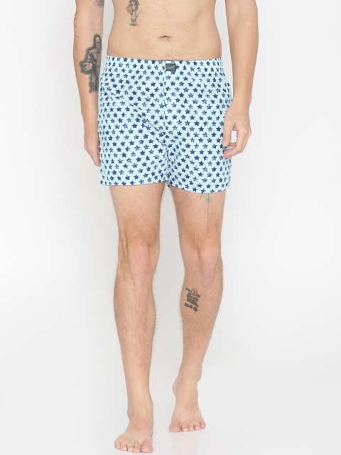 

Jack & Jones White Printed Boxers 1834597005