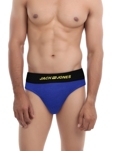 

Jack & Jones Men Blue Briefs 1844771008