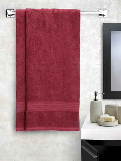 

Portico New York Set of 2 Maroon 450 GSM Bath Towels