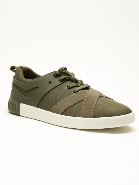 

LOCOMOTIVE Men Green Sneakers