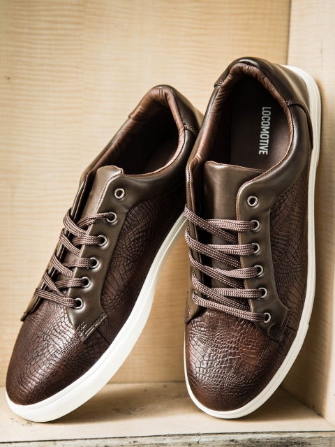 

LOCOMOTIVE Men Brown Sneakers