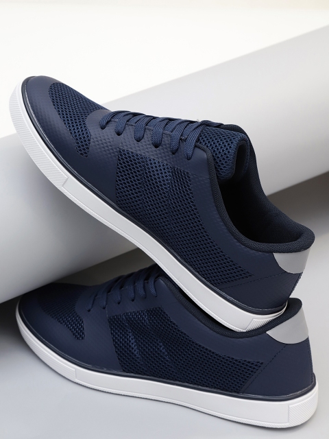 

Mast & Harbour Men Navy Blue Sneakers