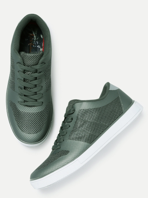 

Mast & Harbour Men Grey Sneakers