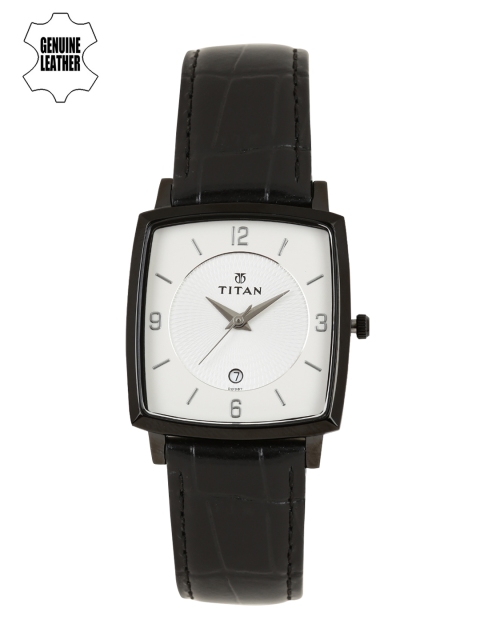 

Titan Men White Analogue Watch NJ9159NL02_BBD
