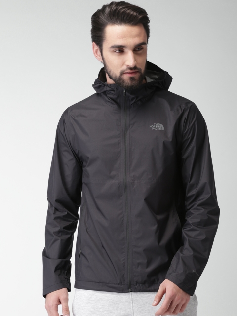 

The North Face Men Blue STORMY TRAIL Jacket, Black
