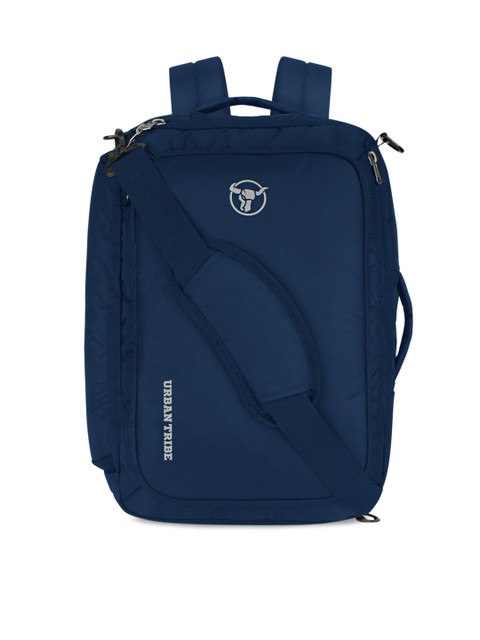 

URBAN TRIBE Unisex Navy Blue Solid Backpack