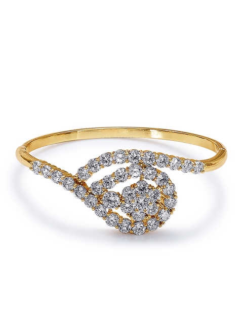

Peora Gold-Toned Metal Gold-Plated Contemporary Bracelet