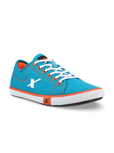 

Sparx Men Blue & Orange Sneakers