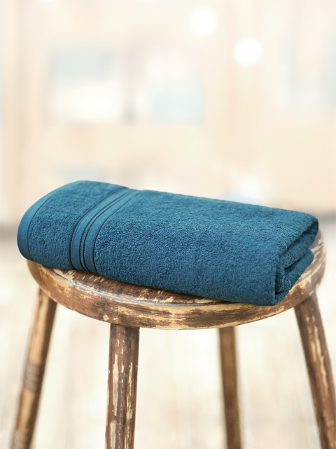 

Swiss Republic Essential Plus Collection Bath Towel - Set of 1, 460 GSM bath towel, Navy blue