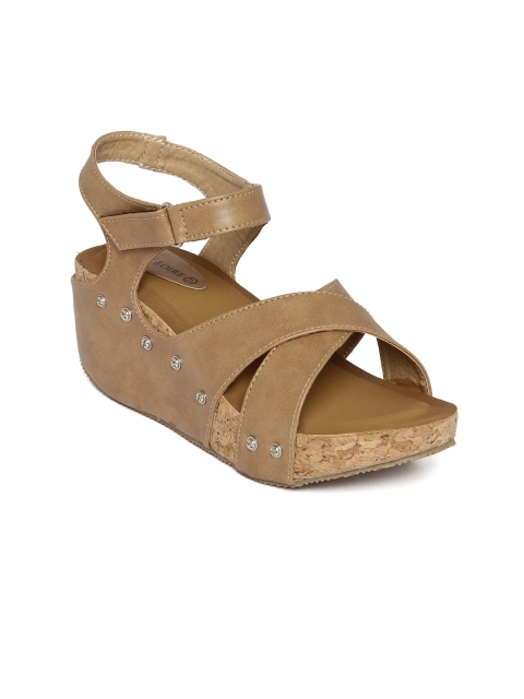 

Marc Loire Women Brown Solid Sandals
