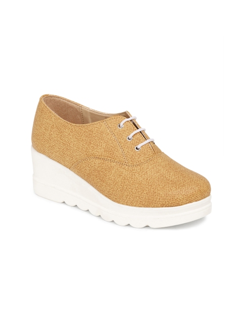 

Marc Loire Women Beige Solid Heeled Boots