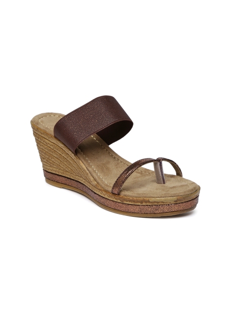 

Inc 5 Women Bronze-Toned Wedges