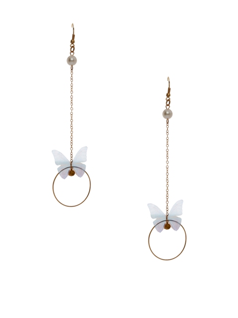 

Shining Diva Multicoloured Contemporary Drop Earrings, Multi