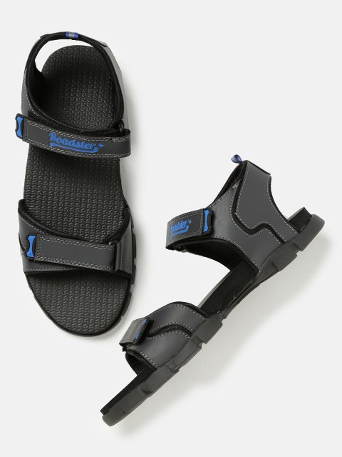 

Roadster Men Grey Sports Sandals
