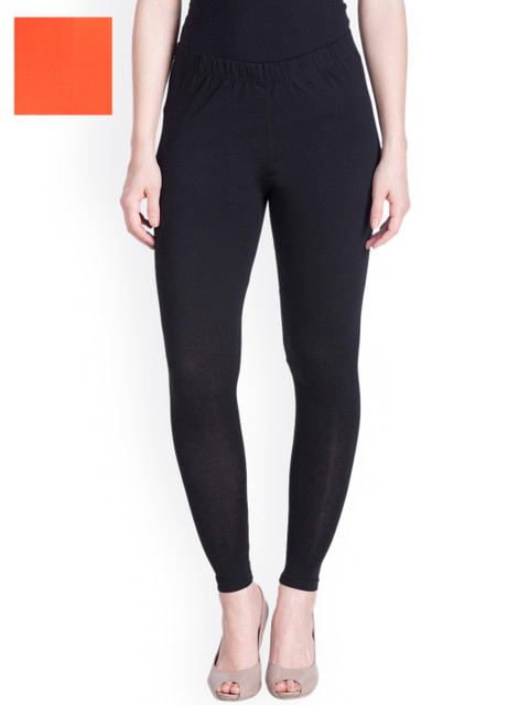 

LYRA Pack of 2 Ankle-Length Leggings, Black