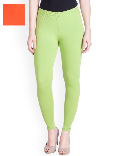 

LYRA Pack of 2 Ankle-Length Leggings, Green