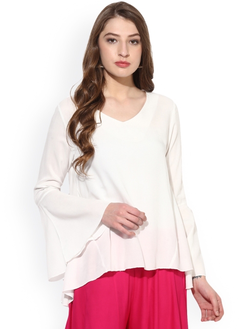 

Juniper White Solid Tunic