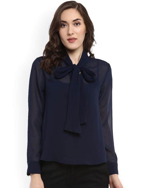 

Kazo Women Blue Solid Top