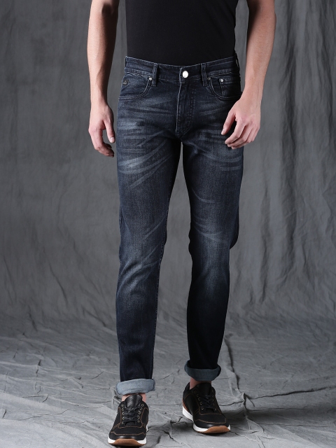 

WROGN Men Blue Slim Fit Mid-Rise Clean Look Stretchable Jeans