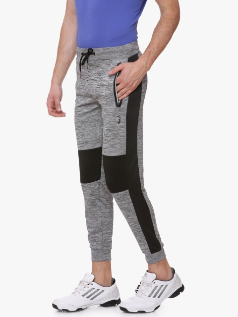 

Campus Sutra Men's Sports Jersey Joggers, Grey
