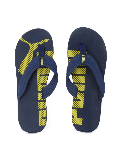 

Puma Unisex Blue Solid Rapid IDP Thong Flip-Flops