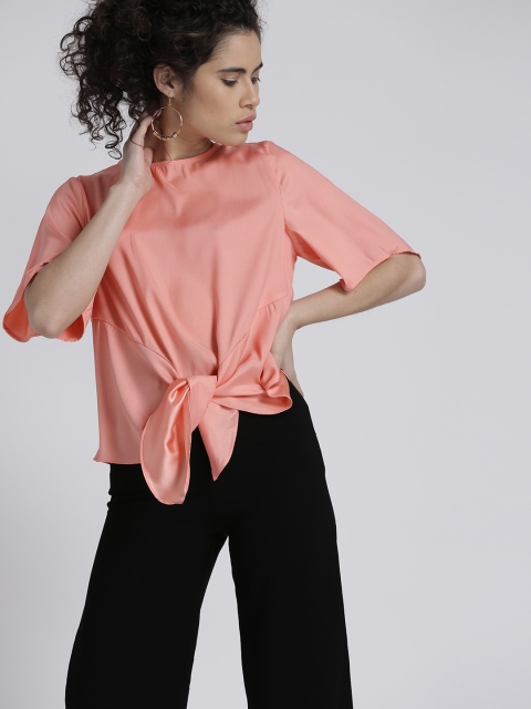 

Chemistry Women Pink Solid Top