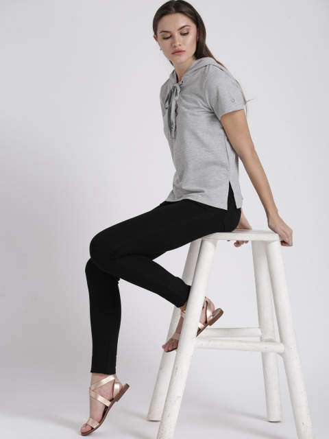 

Chemistry Women Grey Solid Top